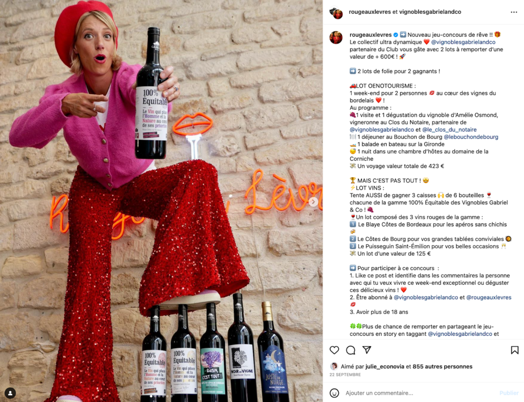 Vignobles Gabriel & Co Instagram